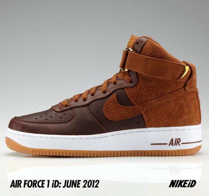 Nike Air Force 1 Id Pioneer Leather June 2012 3