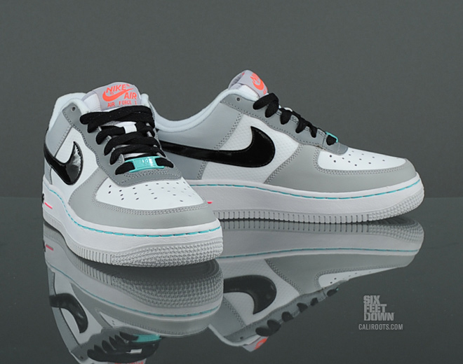 Nike Air Force 1 Low Gs White Black Wolf Grey Cool Grey 1