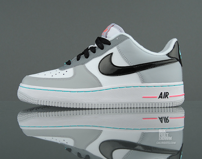 Nike Air Force 1 Low Gs White Black Wolf Grey Cool Grey 2