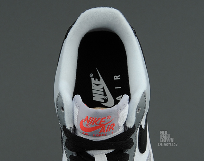 Nike Air Force 1 Low Gs White Black Wolf Grey Cool Grey 6