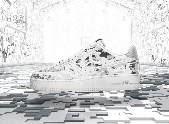 Nike Air Force 1 Premium High Frequency Digital Camo 1