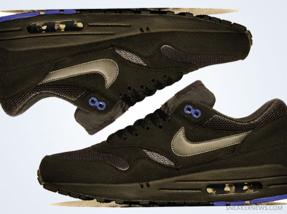 Nike Air Max 1 - Black - Blue | Fall 2012