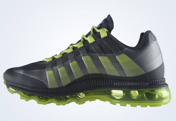 Nike Air Max 95 360 Dark Grey Volt Anthracite Release Date 2