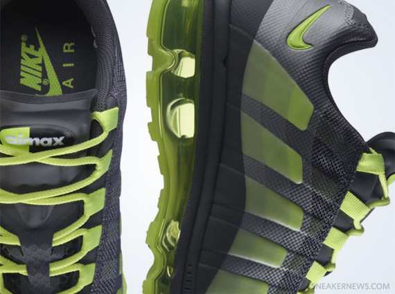 Nike Air Max+ 95 360 – Dark Grey – Volt | Release Date