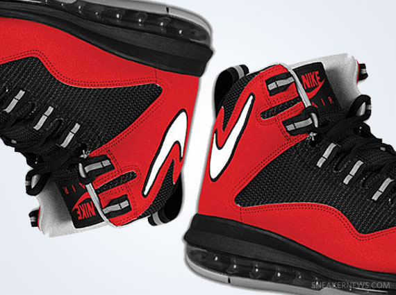 Nike Air Max Darwin 360 Red Black Grey 2