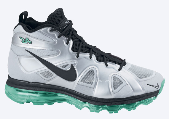 Nike Air Max Griffey Fury Metallic Silver New Green 2