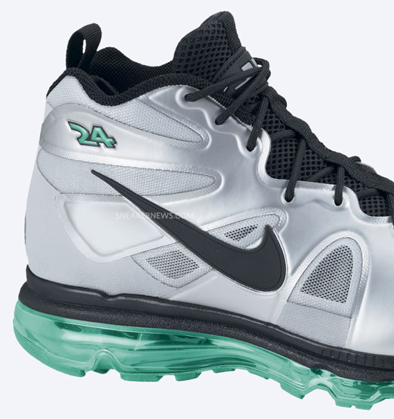 Nike Air Max Griffey Fury Metallic Silver New Green 5