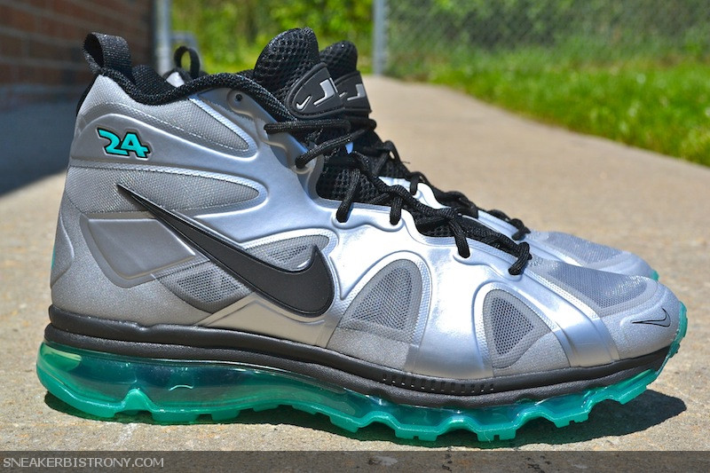 Nike Air Max Griffey Fury Metallic Silver New Green Available 05