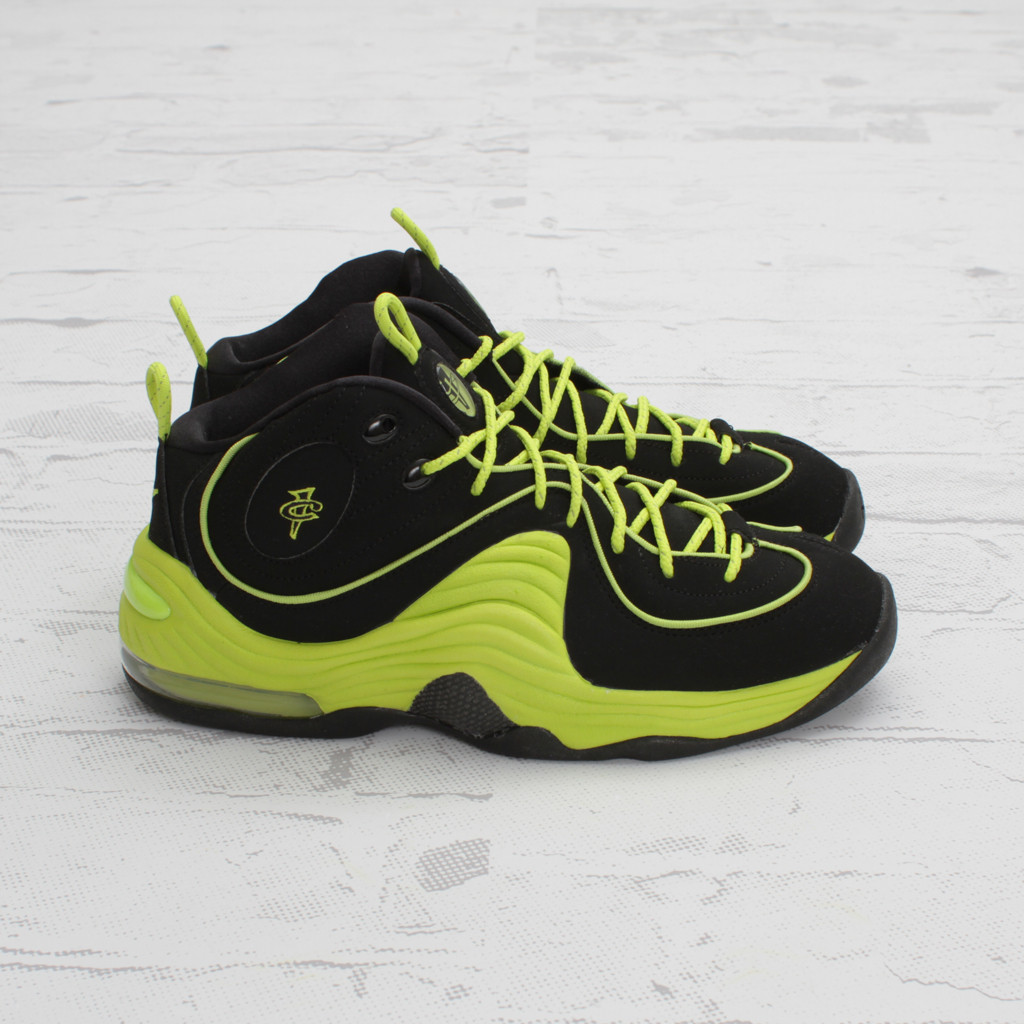 Nike Air Penny Ii Le Black Cyber 1