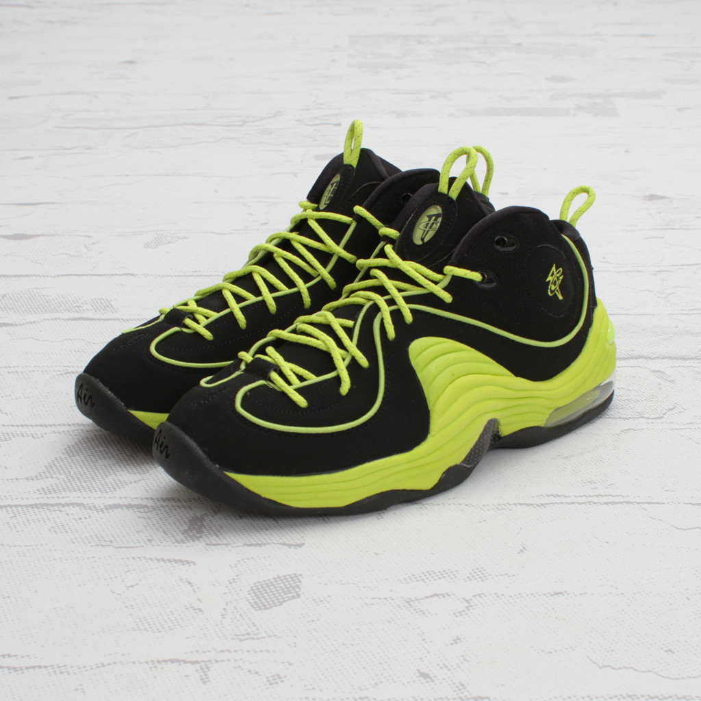 Nike Air Penny Ii Le Black Cyber 4
