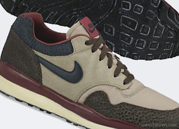 Nike Air Safari VNTG - Bamboo - Baroque Brown - Team Red