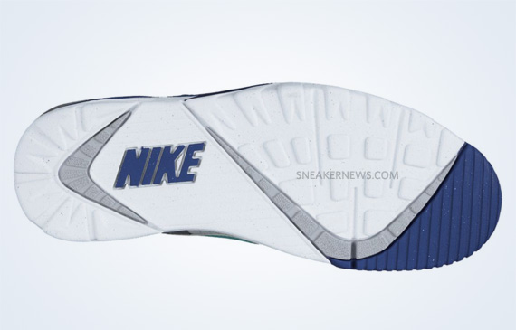 Nike Air Trainner Classic White New Green Deep Royal Blue Cool Grey 1