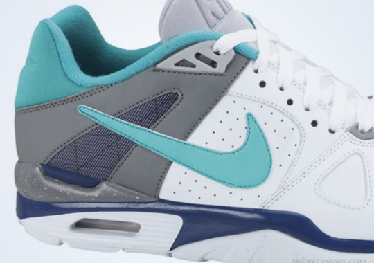 Nike Air Trainer Classic – White – New Green – Deep Royal Blue