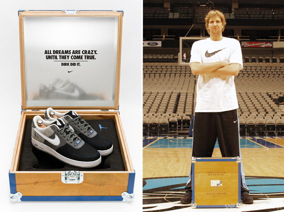 Nike Designs Air Force 1 Bespoke For Dirk Nowitzki1