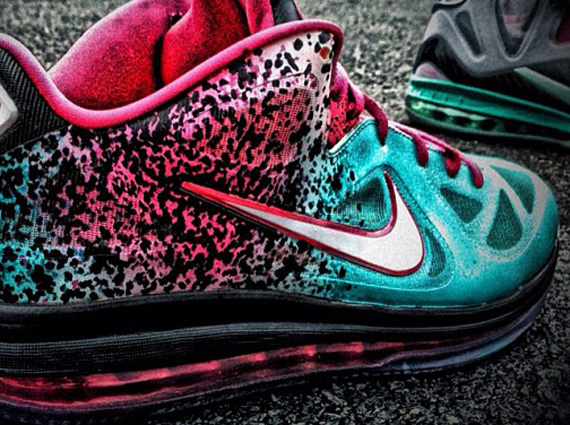 Nike LeBron 9 Low ‘Flamingo’ Customs By Mache