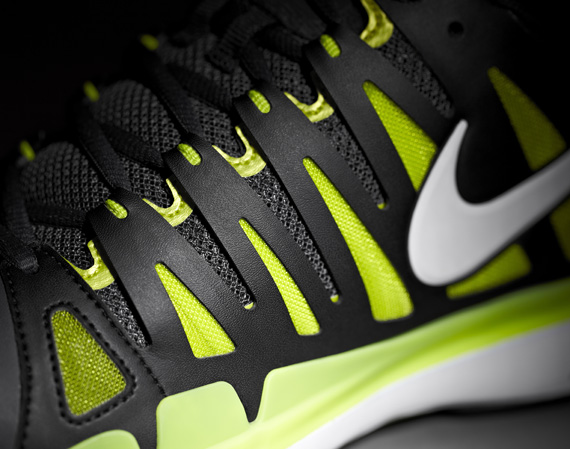 Nike Zoom Vapor Tour 9 - Black - Volt