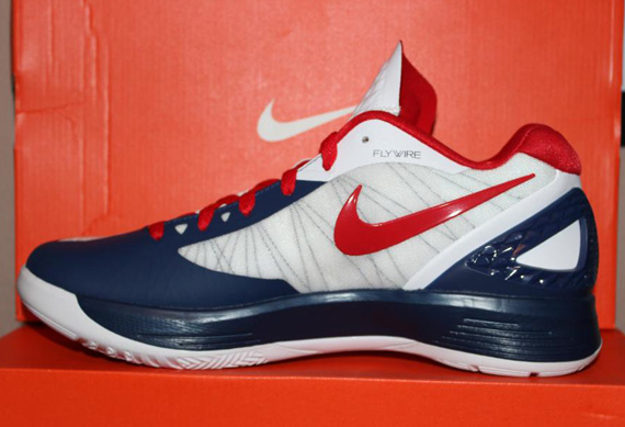 Nike Zoom Hyperdunk 2011 Low Navy University Red White 10