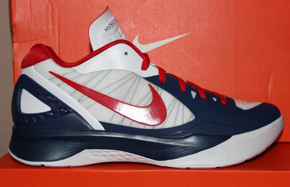 Nike Zoom Hyperdunk 2011 Low Navy University Red White 11