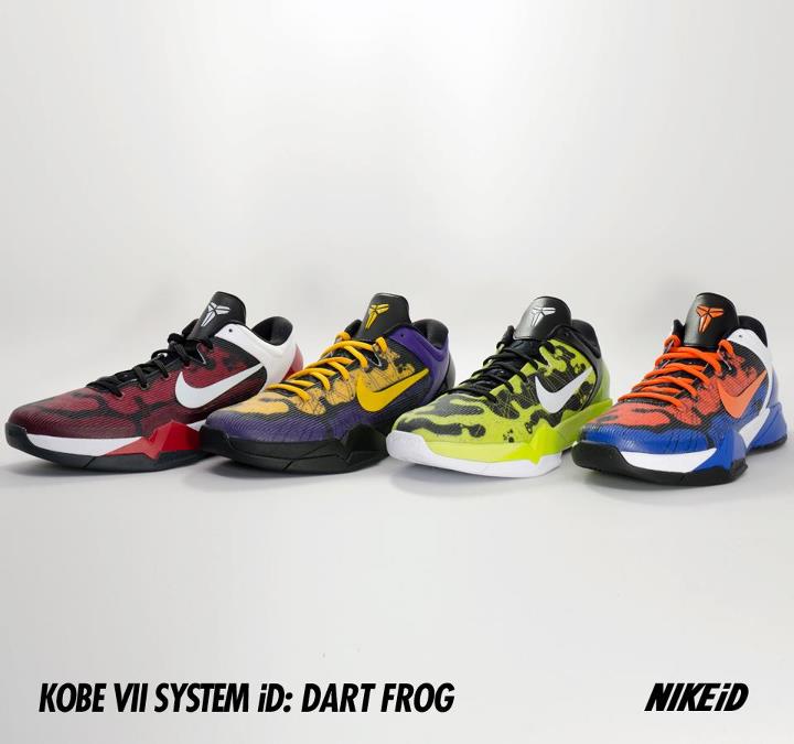 Nike Zoom Kobe Vii Id Poison Dart Frog Samples 1