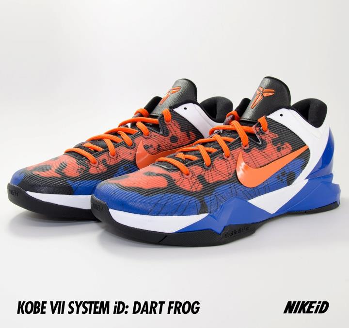 Nike Zoom Kobe Vii Id Poison Dart Frog Samples 6