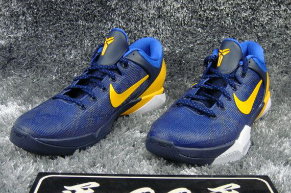 Nike Zoom Kobe Vii Royal Yellow White New Images 5