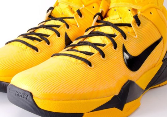 Nike Zoom Kobe VII iD – Kobe Bryant Yellow/Black Playoff PE