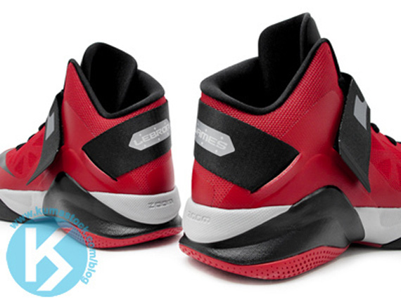 Nike Zoom Soldier Vi Red Black 3