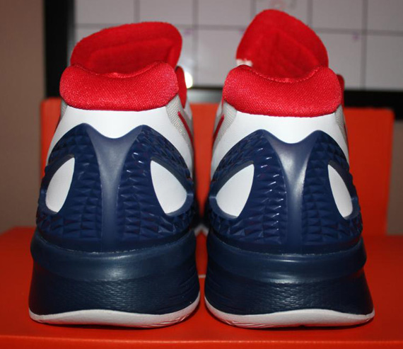 Nke Zoom Hyperdunk 2011 Low Navy University Red White 2