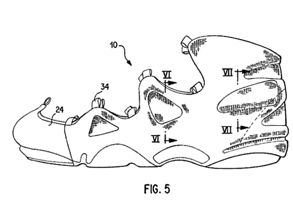 Original Nike Air Foamposite One Patent 9