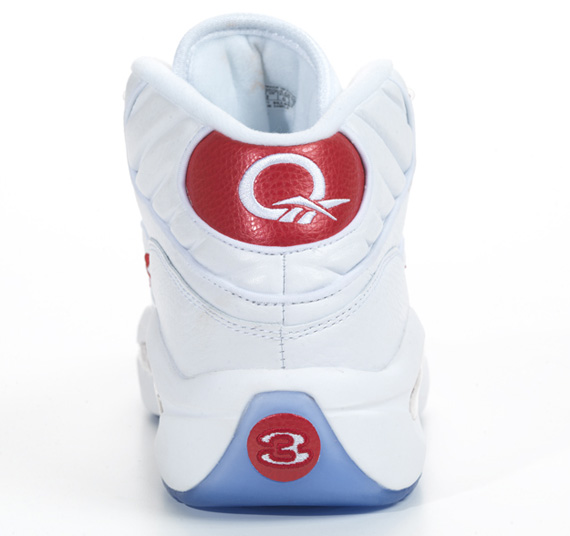 Reebok Question White Red 10