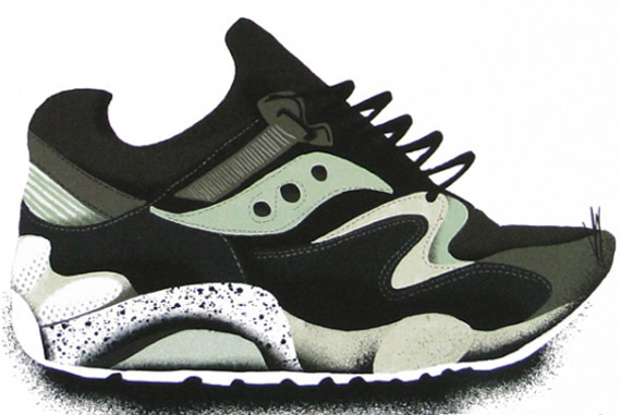 Sneaker Freaker x Saucony Grid 9000 'Bushwhacker'