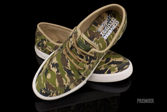 Stussy X Converse Sea Star Ls Camo 4