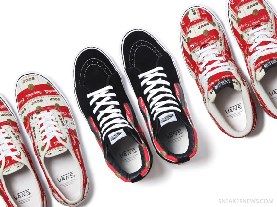 Supreme x Vans ‘Campbell’s Soup’ Pack – Release Reminder