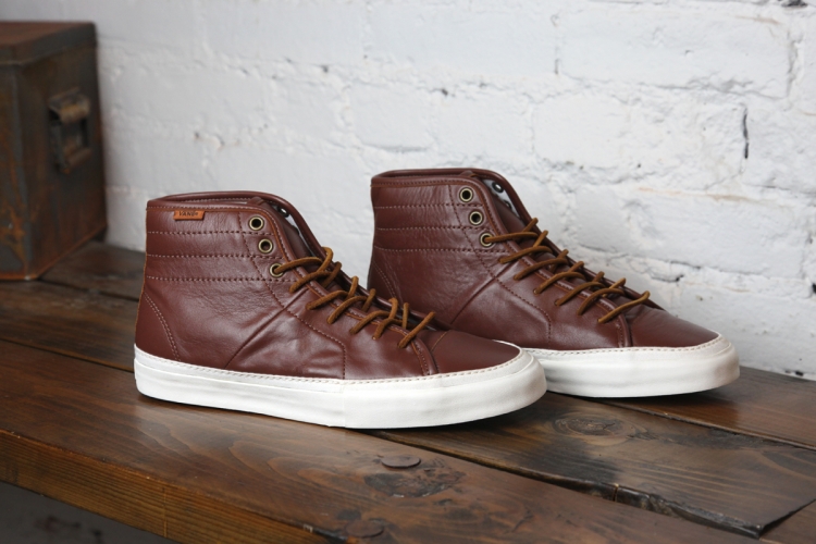 Vans Vault Priz Hi Lace Ii Lx Brown 3
