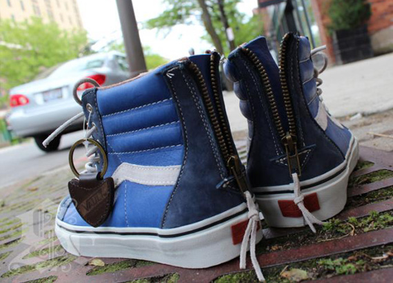 Vans Vault Sk8-Hi LX Zip - Blue