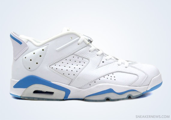 Classics Revisited: Air Jordan VI Low - White - University Blue (2002)