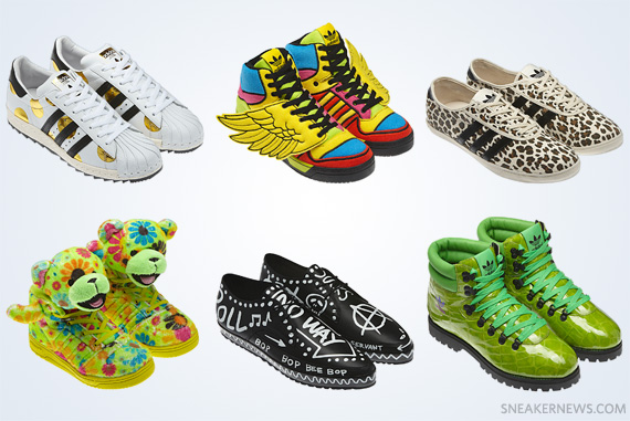 Jeremy Scott x adidas Originals Fall/Winter 2012 - Detailed Images