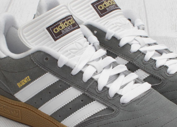 adidas Skateboarding Busenitz – Mid Cinder – White – Gum