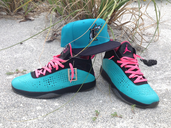 Air Jordan 2011 "South Beach" Customs By ShowtimeXII