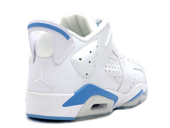 Air Jordan 6 Low White University Blue