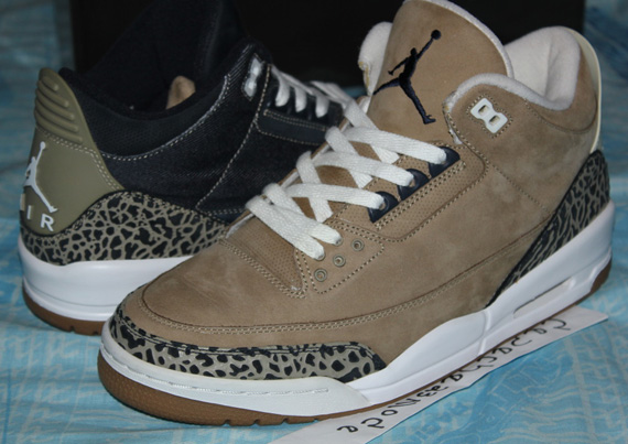 Air Jordan Iii Denim Khaki Set 15