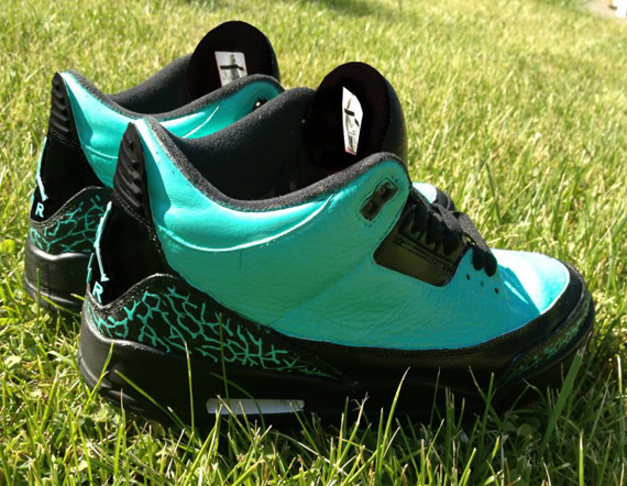 Air Jordan Iii Tiffany Customs 6