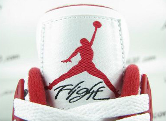 Air Jordan Iv White Varsity Red Black New Photos 1