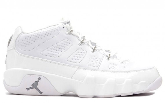 Air Jordan Ix Low White 