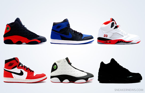 Air Jordan Retro Spring 2013