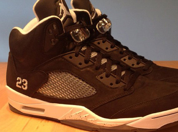 Air Jordan V Black White Sample 1