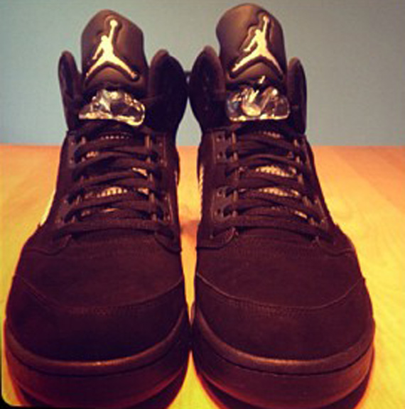 Air Jordan V Blackout Sample 2