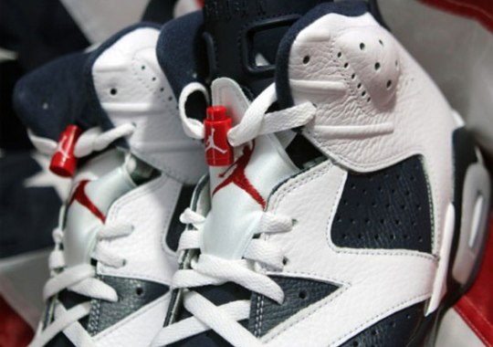 Air Jordan VI “Olympic” – Arriving At Retailers