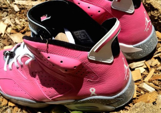 Air Jordan VI “Think Pink” Customs by DeJesus