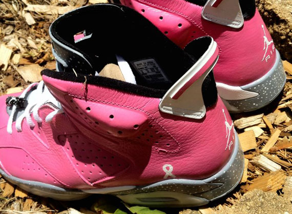 Air Jordan VI “Think Pink” Customs by DeJesus